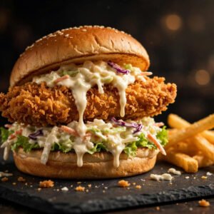 Chicken Tikka Burger